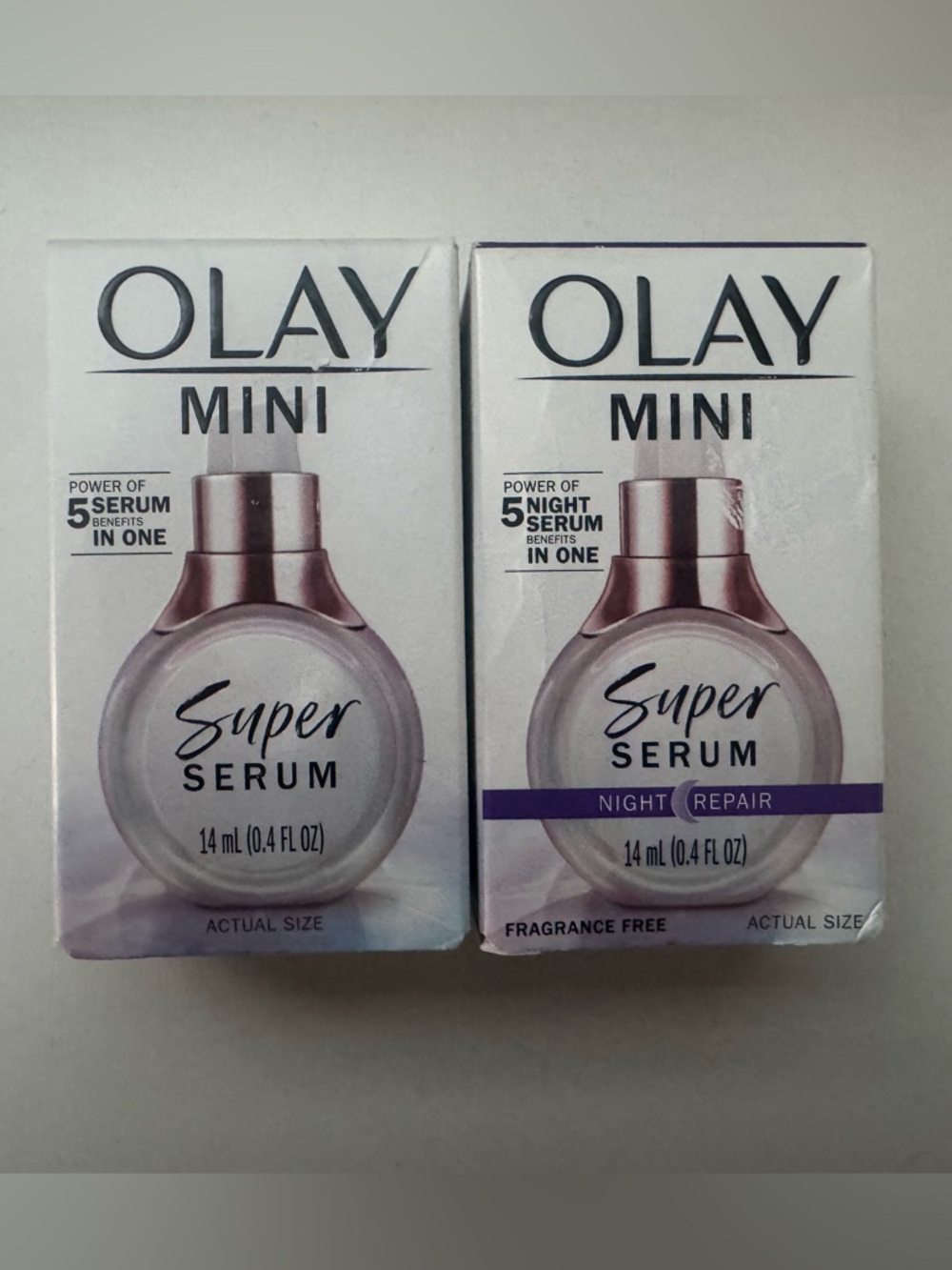 Olay Super Serum Minis – Day & Night Duo. BNWT